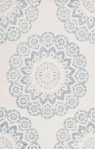 Safavieh Blossom BLM108M Ivory / Blue Area Rug main image