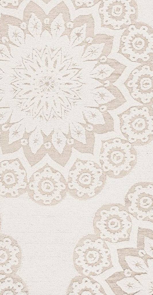 Safavieh Blossom BLM108T Ivory / Light Brown Area Rug main image