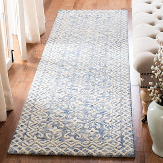 Safavieh Blossom 114 Blue/Ivory Area Rug Room Scene Feature