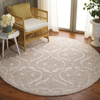 Safavieh Blossom BLM116B Beige / Ivory Area Rug Room Scene Feature