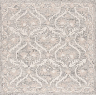 Safavieh Blossom BLM116F Grey / Ivory Area Rug Square