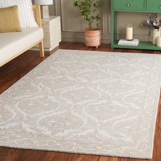 Safavieh Blossom BLM116G Light Grey / Ivory Area Rug Room Scene Feature