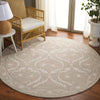 Safavieh Blossom BLM116G Light Grey / Ivory Area Rug Room Scene