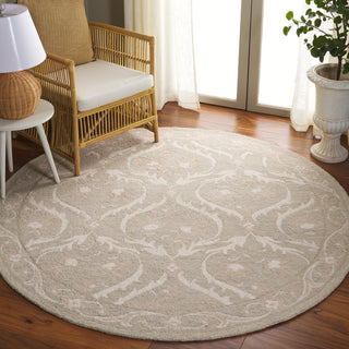 Safavieh Blossom BLM116G Light Grey / Ivory Area Rug Room Scene