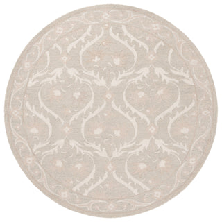 Safavieh Blossom BLM116G Light Grey / Ivory Area Rug Round