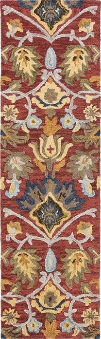 Safavieh Blossom BLM402Q Red / Multi Area Rug Runner