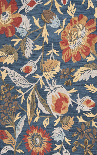 Safavieh Blossom BLM405N Navy / Red Area Rug Main