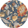 Safavieh Blossom BLM405N Navy / Red Area Rug main image