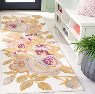 Safavieh Blossom BLM406A Ivory / Green Area Rug Room Scene