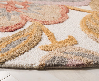 Safavieh Blossom BLM406A Ivory / Green Area Rug Detail