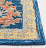 Safavieh Blossom BLM407N Navy / Brown Area Rug Detail