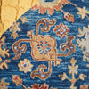 Safavieh Blossom BLM407N Navy / Brown Area Rug Detail