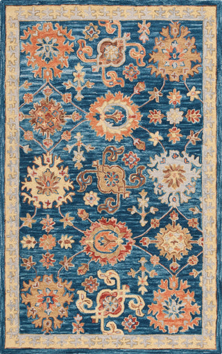 Safavieh Blossom BLM407N Navy / Brown Area Rug Main