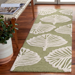Safavieh Blossom BLM408Y Ivory / Green Area Rug Room Scene Feature