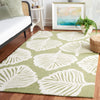 Safavieh Blossom BLM408Y Ivory / Green Area Rug Room Scene
