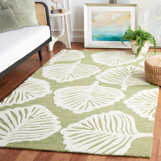 Safavieh Blossom BLM408Y Ivory / Green Area Rug Room Scene