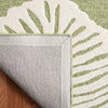 Safavieh Blossom BLM408Y Ivory / Green Area Rug Backing