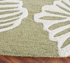Safavieh Blossom BLM408Y Ivory / Green Area Rug Detail
