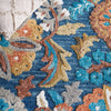 Safavieh Blossom BLM409M Blue / Ivory Area Rug Detail