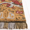 Safavieh Blossom BLM422B Green / Gold Area Rug Detail