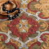 Safavieh Blossom BLM422B Green / Gold Area Rug Detail