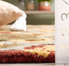 Safavieh Blossom BLM422Q Red / Gold Area Rug Detail