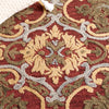 Safavieh Blossom BLM422Q Red / Gold Area Rug Detail