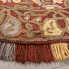Safavieh Blossom BLM422Q Red / Gold Area Rug Detail