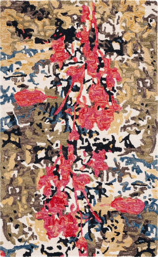 Safavieh Blossom BLM460Y Green / Ivory Area Rug main image