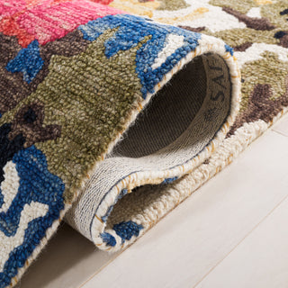 Safavieh Blossom BLM460Y Green / Ivory Area Rug Detail