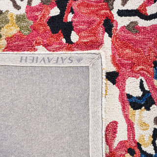 Safavieh Blossom BLM460Y Green / Ivory Area Rug Backing