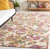 Safavieh Blossom BLM461A Ivory / Plum Area Rug Room Scene