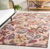 Safavieh Blossom BLM461U Pink / Gold Area Rug Room Scene Feature