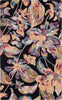 Safavieh Blossom BLM461Z Black / Plum Area Rug main image