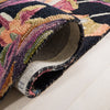 Safavieh Blossom BLM461Z Black / Plum Area Rug Detail