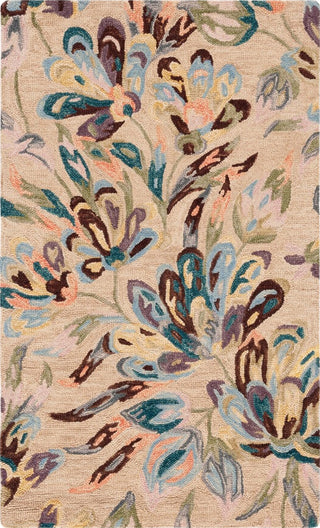 Safavieh Blossom BLM462B Beige / Purple Area Rug main image