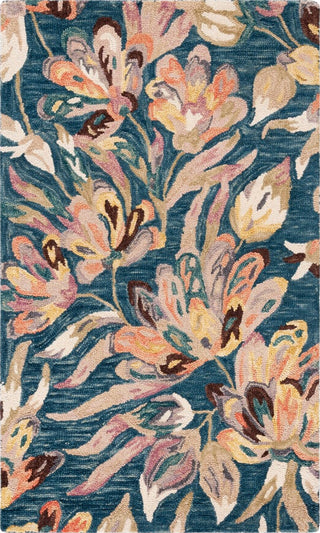 Safavieh Blossom BLM462M Blue / Plum Area Rug main image