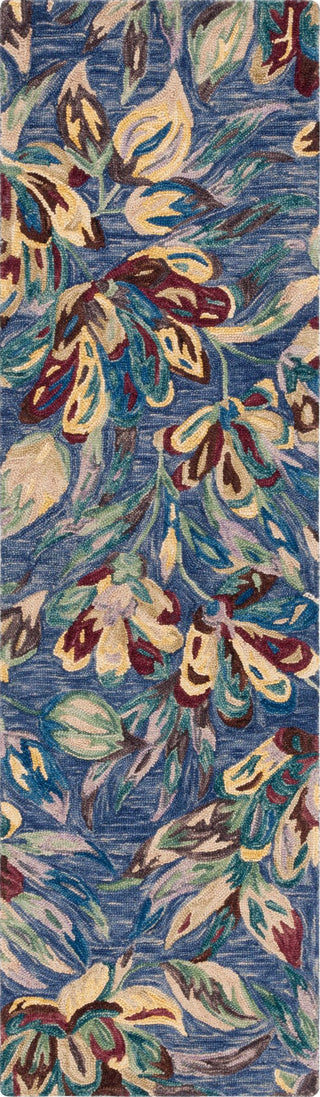 Safavieh Blossom BLM462U Blue / Violet Area Rug Runner