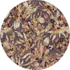 Safavieh Blossom BLM462V Purple / Sage Area Rug Round