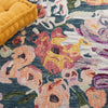 Safavieh Blossom BLM463M Blue / Purple Area Rug Detail