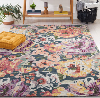 Safavieh Blossom BLM463M Blue / Purple Area Rug Room Scene