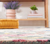 Safavieh Blossom BLM463Y Green / Ivory Area Rug Detail