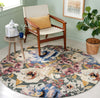 Safavieh Blossom BLM463Y Green / Ivory Area Rug Room Scene Feature