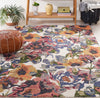 Safavieh Blossom BLM464A Ivory / Blue Area Rug Room Scene