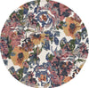 Safavieh Blossom BLM464A Ivory / Blue Area Rug Round