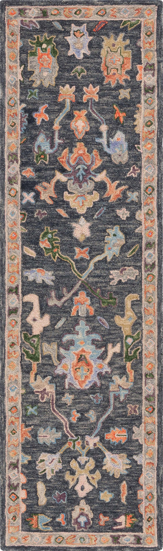 Safavieh Blossom BLM465H Dark Grey / Sage Area Rug Runner