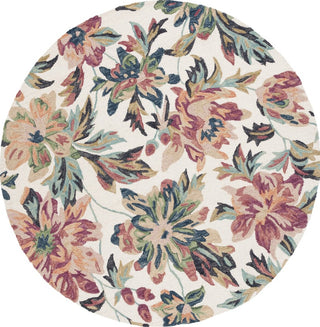 Safavieh Blossom BLM467A Ivory / Plum Area Rug main image