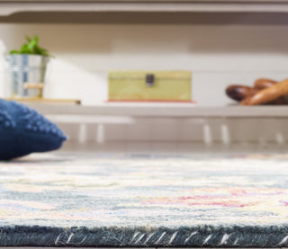 Safavieh Blossom BLM467F Grey / Violet Area Rug Detail