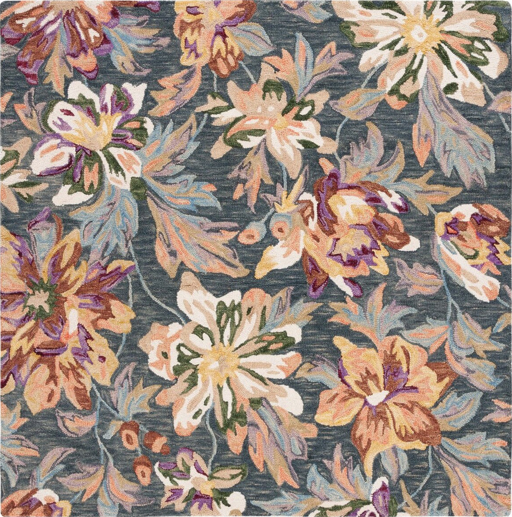 Safavieh Blossom BLM467F Grey / Violet Area Rug main image