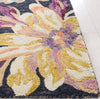 Safavieh Blossom BLM467H Charcoal / Plum Area Rug Detail